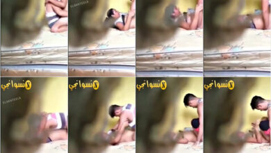 خايفه حد يأفشهم البت تراقب الجو عشان اهل البيت البت الهايجه هجمت على الواد و تركبه و هو يسخن عليها و ينيكها و يسجل لها فيديو بكاميرا مخفيه - افلام سكس مصري تجسس