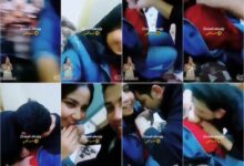 حصري فحل مع صاحبته محجبه لوحدهم يقفش في بزازها ويقطع شفايفها تقوله اوعي حد يشوفنا يا احمد هنروح في داهية - سكس فضايح وتسريبات مصري